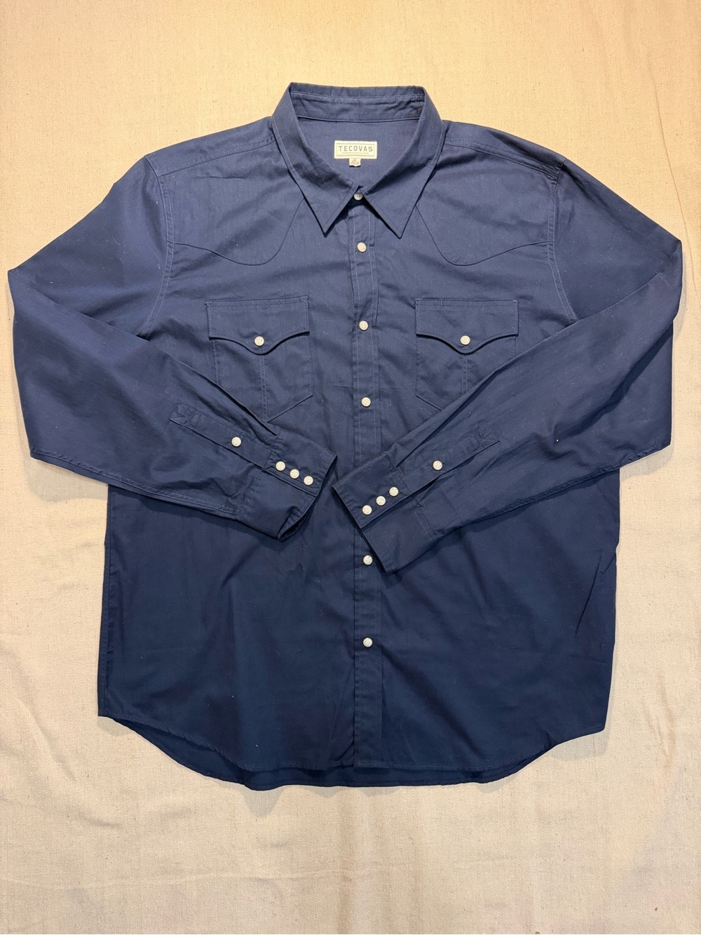 TECOVAS button down western shirt Sz XL